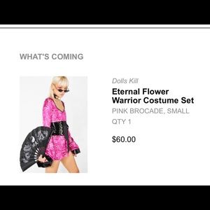 DOLLS KILL HALOWEEN COSTUME